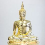 พระปางมารวิชัย ทองเหลือง ปิดทอาคำแท้ หน้าตัก 30 นิ้ว