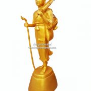 พระสีวลี ทองเหลือง พ่นทอง 25 นิ้ว 1