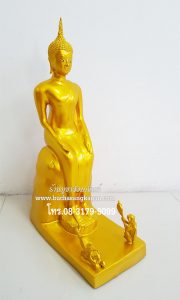 พระประวันพุธกางคืน-ปางปาลิไลยก์-ทองเหลือง-พ่นทอง-หน้าตัก-9-นิ้