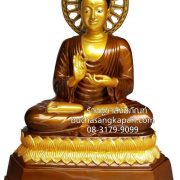 พระปางปฐมเทศนา สีมันปู หน้าตัก  30 นิ้ว