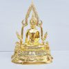 พระพุทธ ชินราช ทองเหลือง ปิดทองคำแท้  หน้าตัก 5 นิ้ว 01