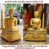 พระสีวลีนั่ง ทองเหลือง พ่นทอง หน้าตัก 25 นิ้ว02