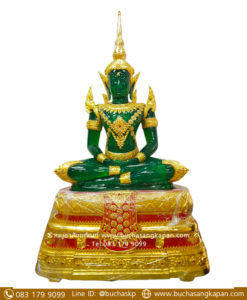 พระแก้วมรกต ฤดูร้อน เนื้อเรซิ่น ปิดทองเค หน้าตัก 60 นิ้ว