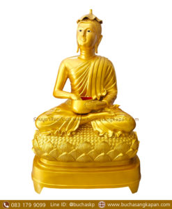 พระอุปคุต ทองเหลือง พ่นทอง ขนาด 30 นิ้ว3